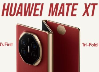 Điện thoại màn hình gập HUAWEI Mate XT (Ảnh: Internet)