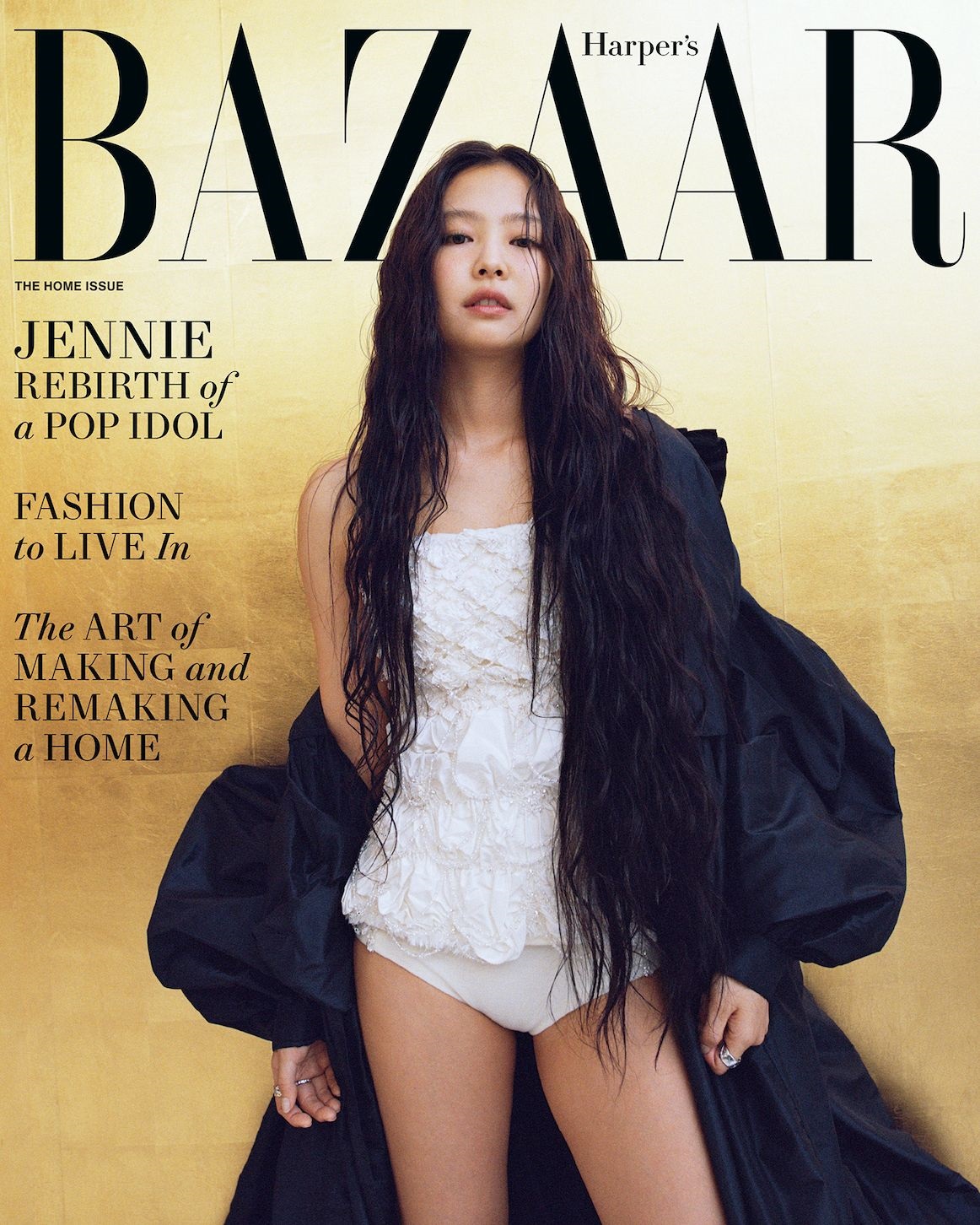 Jennie chia sẻ về vai diễn đầu tay của mình trong "The Idol" với tạp chí thời trang Harper's Bazaar (Ảnh: Internet)