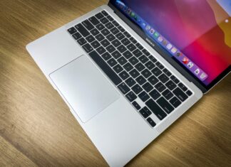 MacBook Air 2020 có cân nặng chỉ vỏn vẹn 1.29kg (Nguồn: Internet)