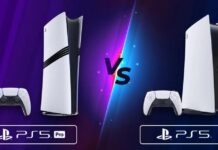 Máy chơi game PS5 Pro so với máy PS5 hiện tại (Ảnh: Internet)