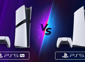 Máy chơi game PS5 Pro so với máy PS5 hiện tại (Ảnh: Internet)