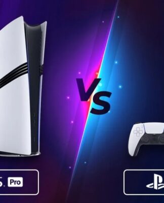 Máy chơi game PS5 Pro so với máy PS5 hiện tại (Ảnh: Internet)