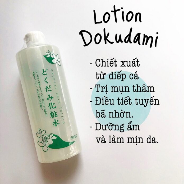 Lotion Chinoshio Dokudami Natural Skin (Nguồn: Internet)