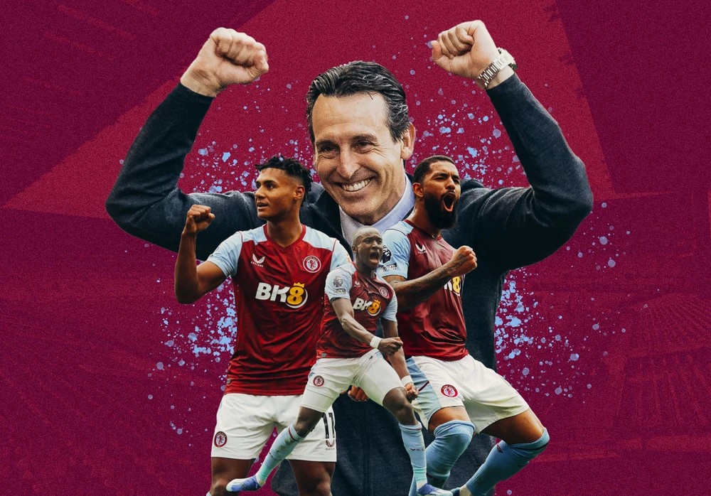 Huấn luyện viên Unai Emery và câu lạc bộ Aston Villa (Nguồn: Internet)