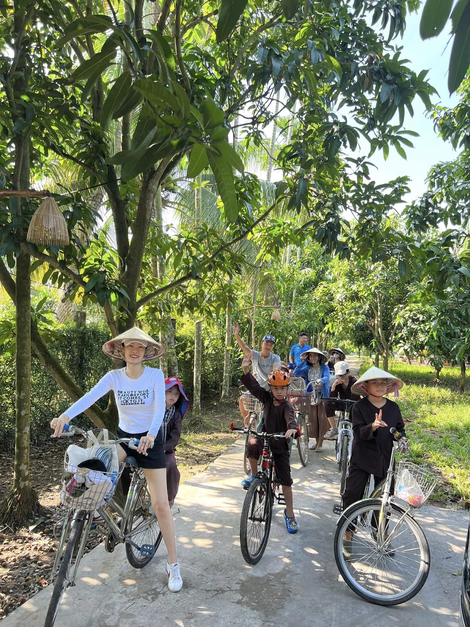 Xe đạp miễn phí tại vườn (nguồn: The Mango Trail)