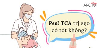 Peel TCA trị sẹo có tốt không? (nguồn: BogAnChoi)