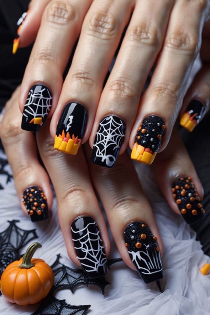 Những mẫu nail Halloween "ma mị"