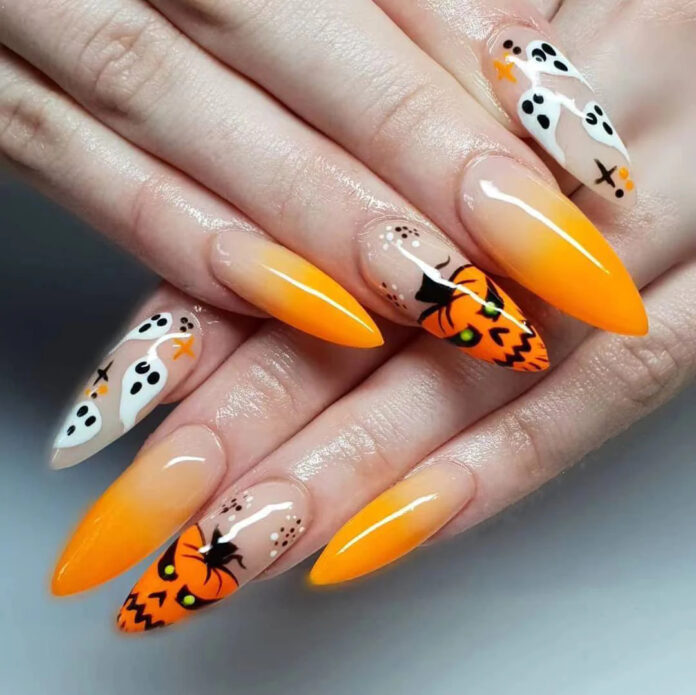 Những mẫu nail Halloween "ma mị"