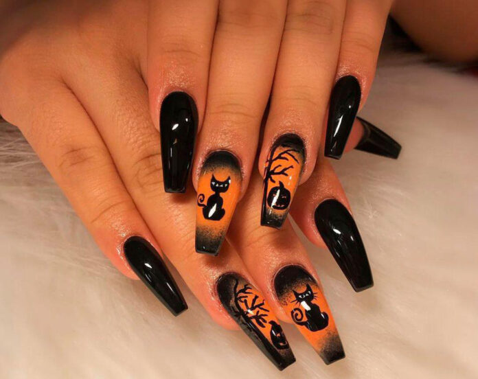 Những mẫu nail Halloween "ma mị"