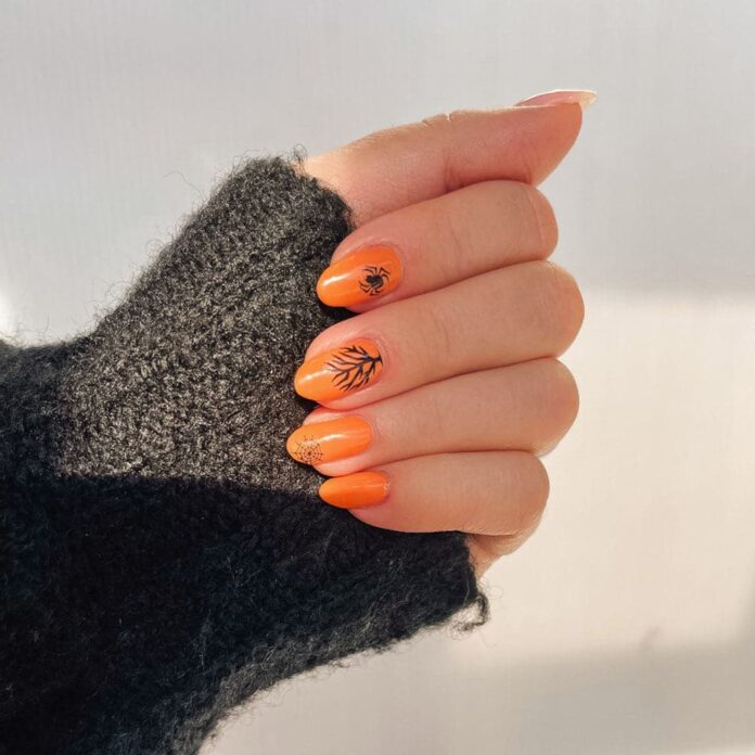 Những mẫu nail Halloween "ma mị"