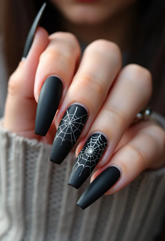 Những mẫu nail Halloween "ma mị"