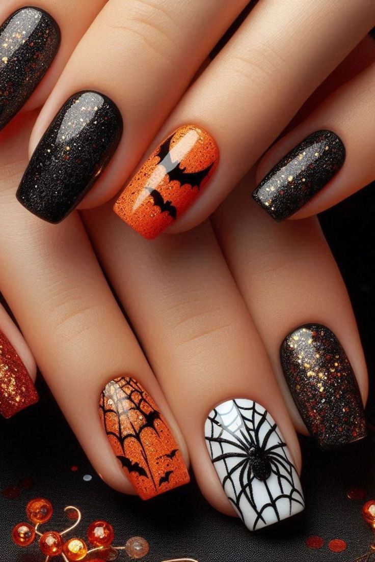 Những mẫu nail Halloween "ma mị"