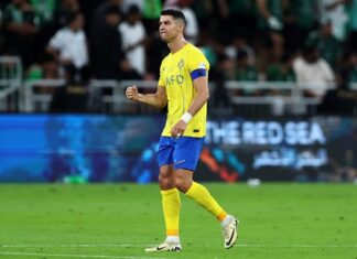 Cristiano Ronaldo trong màu áo của CLB Al-Nassr (Ảnh: Internet)