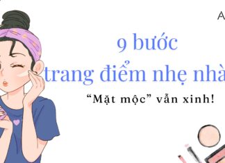 9 bước trang điểm nhẹ nhàng cho người mới (nguồn: BlogAnChoi)