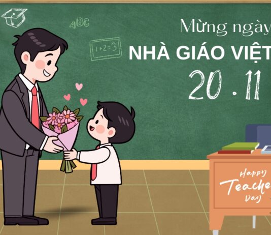 Lời chúc ý nghĩa tới thầy cô (Nguồn: internet)