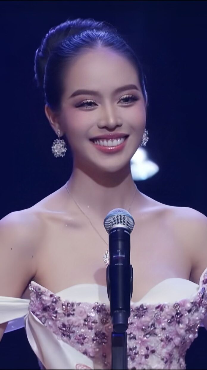 Thanh Thủy có phần ứng xử thuyết phục tại chung kết Miss International (Nguồn: internet)