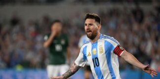 Argentina thể hiện đẳng cấp dù thi đấu thong dong tại vòng loại World Cup 2026 khu vực Nam Mỹ. Ảnh: Internet.