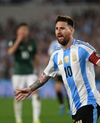 Argentina thể hiện đẳng cấp dù thi đấu thong dong tại vòng loại World Cup 2026 khu vực Nam Mỹ. Ảnh: Internet.