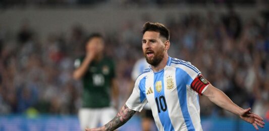 Argentina thể hiện đẳng cấp dù thi đấu thong dong tại vòng loại World Cup 2026 khu vực Nam Mỹ. Ảnh: Internet.