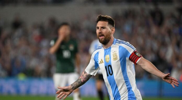 Argentina thể hiện đẳng cấp dù thi đấu thong dong tại vòng loại World Cup 2026 khu vực Nam Mỹ. Ảnh: Internet.