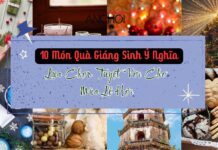 10 món quà Giáng Sinh ý nghĩa - Ảnh: BlogAnChoi