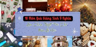 10 món quà Giáng Sinh ý nghĩa - Ảnh: BlogAnChoi