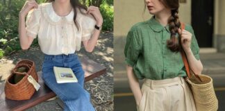 Áo blouse trắng mang đến cảm giác tươi trẻ, năng động và giúp bạn trông trẻ trung hơn tuổi (Nguồn: Internet)