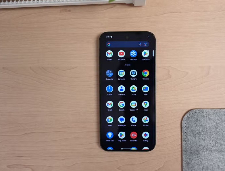 Màn hình ứng dụng của điện thoại Pixel 9 Pro XL (Ảnh: Internet)