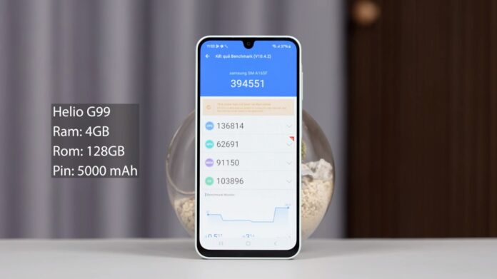 Galaxy A16 4G vẫn sử dụng con chip Helio G99 huyền thoại (Ảnh: Internet)