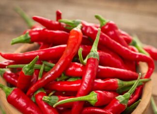 lợi ích sức khỏe của ớt Cayenne