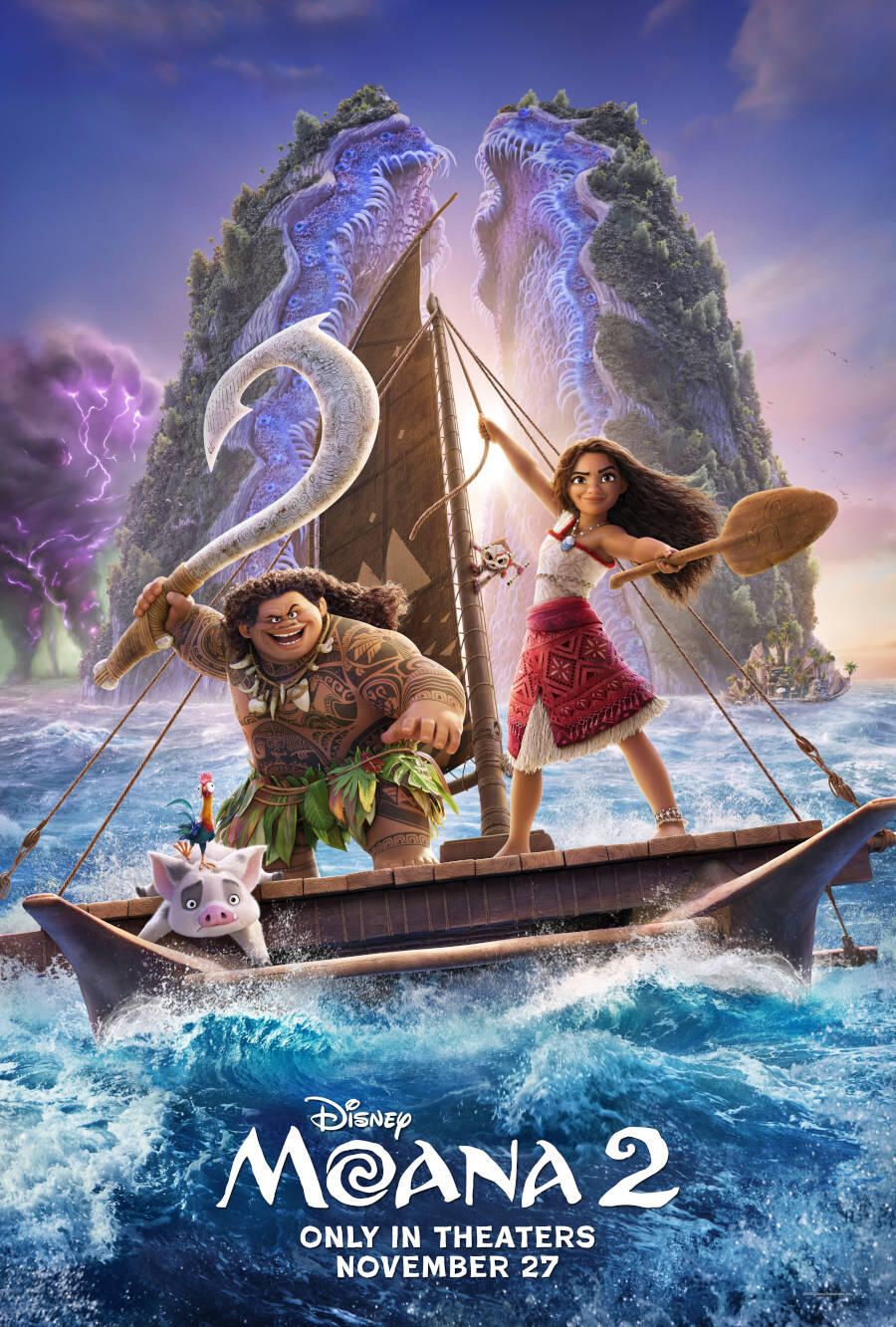 Poster phim Moana 2 (Ảnh: Internet)