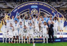 Real Madrid trở thành nhà vô địch đầu tiên của FIFA Intercontinental Cup 2024. Ảnh: Internet.