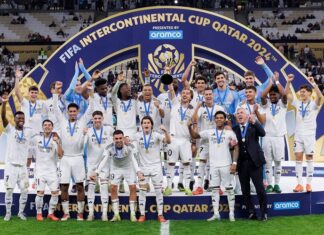 Real Madrid trở thành nhà vô địch đầu tiên của FIFA Intercontinental Cup 2024. Ảnh: Internet.