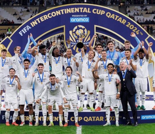Real Madrid trở thành nhà vô địch đầu tiên của FIFA Intercontinental Cup 2024. Ảnh: Internet.