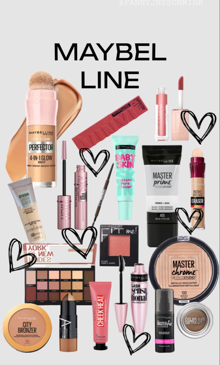 Các sản phẩm của Maybelline được nhiều beauty blogger và bạn trẻ ưa thích (Nguồn: Internet)