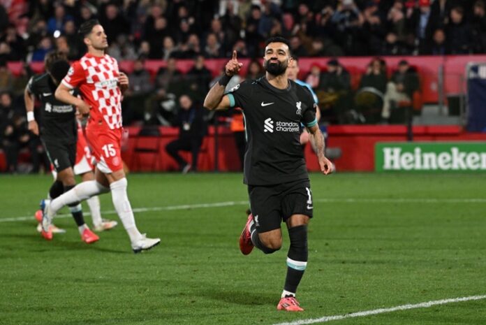 Liverpool là đội duy nhất giữ mạch toàn thắng sau 6 lượt trận tại Champions League 2024-25. Ảnh: Internet.