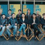 SEVENTEEN trả lời phỏng vấn với Tetris Kelly của Billboard ở hậu trường lễ trao giải Billboard Music Awards 2024 (Ảnh: Internet)