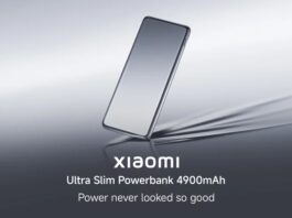 Sạc dự phòng Xiaomi Ultra Slim Power Bank: 4900mAh, mỏng nhẹ, công suất 20W