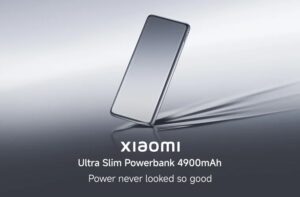 Sạc dự phòng Xiaomi Ultra Slim Power Bank: 4900mAh, mỏng nhẹ, công suất 20W