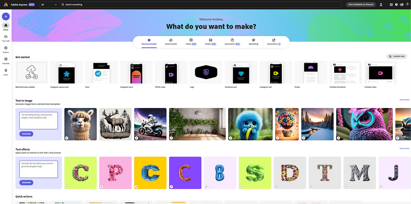 App chỉnh ảnh miễn phí tốt nhất 2025: Adobe Express