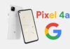 Điện thoại Pixel 4a của Google (Ảnh: Internet)