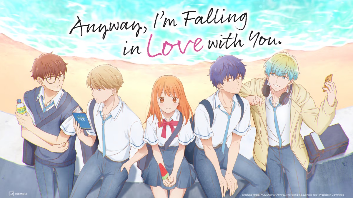 Phim anime hay 2025: Anyway, I’m Falling in Love with You (Ảnh: Internet)