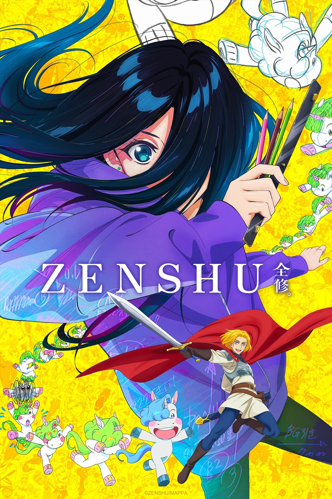 Phim anime hay 2025: Zenshu (Ảnh: Internet)