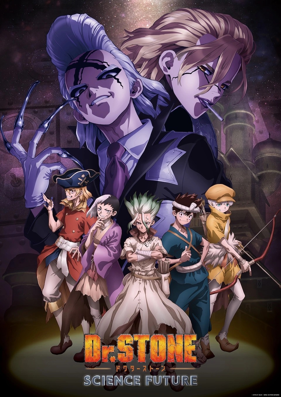 Phim anime hay 2025: Dr. Stone: Science Future (Ảnh: Internet)