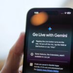 Công cụ Gemini trên hệ điều hành iOS (Ảnh: Internet)