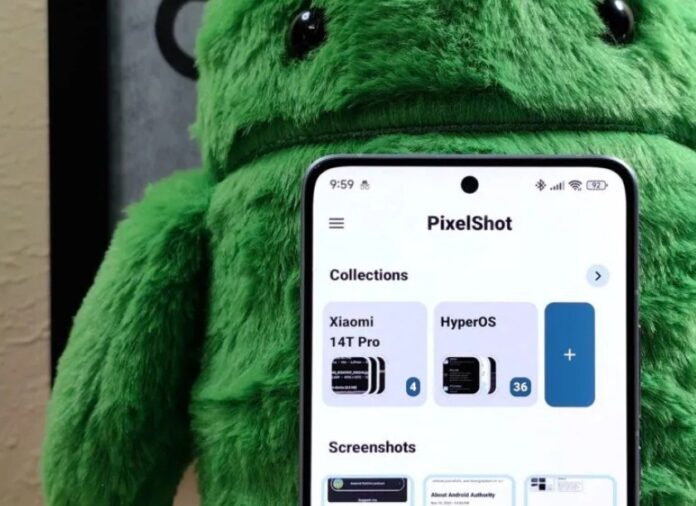 Ứng dụng PixelShot trên điện thoại Android (Ảnh: Internet)