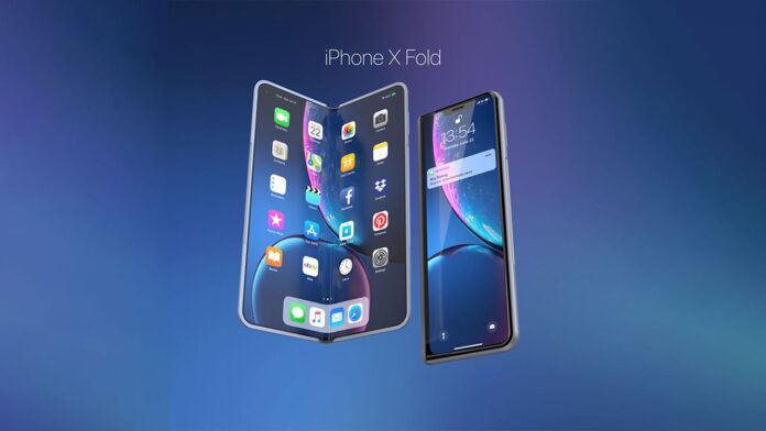 iPhone gập sẽ có thiết kế theo kiểu gập ngang thay vì gập vỏ sò (Ảnh: Internet) iPhone gập sẽ có thiết kế theo kiểu gập ngang thay vì gập vỏ sò (Ảnh: Internet)