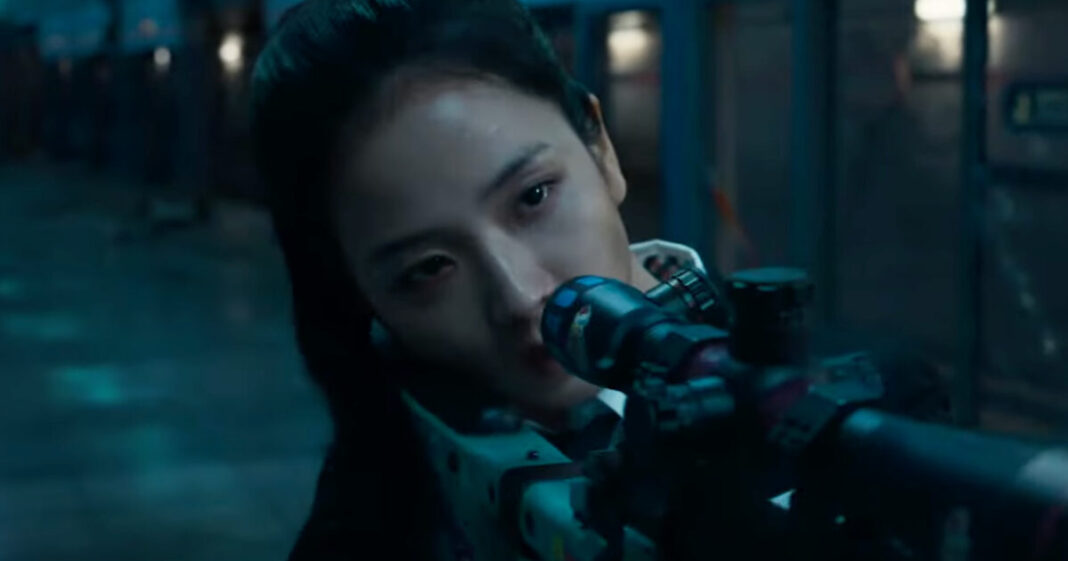 Teaser nhân vật cầm một khẩu súng của Jisoo gây tranh cãi (Ảnh: Internet) Teaser nhân vật cầm một khẩu súng của Jisoo gây tranh cãi (Ảnh: Internet)