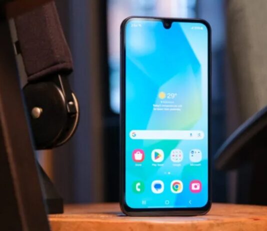 Màn hình chính của điện thoại Galaxy A16 5G (Ảnh: Internet)