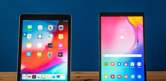 Liệu bạn sẽ chọn iPad hay Galaxy Tab cho nhu cầu công việc? (Nguồn: Internet)